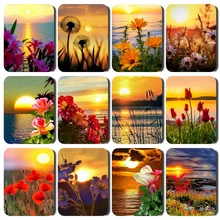 

GATYZTORY DIY Frame Drawing By Numbers Sunset On Canvas Unique Gift Wall Art Coloring By Numbers Seaside For Living Room