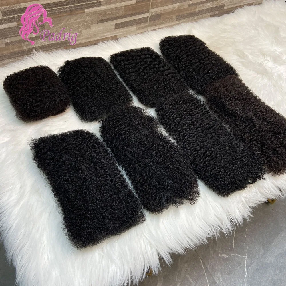 Brazilian Hair Afro Kinky Curly Wave 100% Human Hair Bulk For Braiding Twists Hair For Micro Twist Afro Kinky Hair Extension 3
