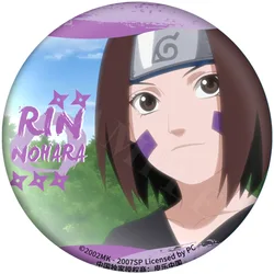 Officially Licensed Naruto Character Cosplay Badge Collection (Nohara Rin)