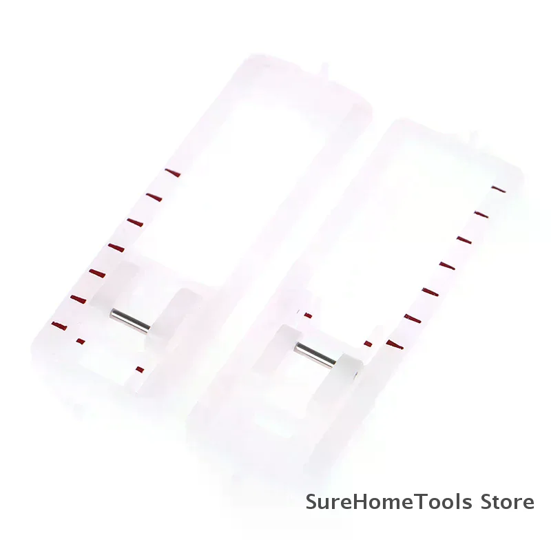 2Pc Sewing Machine Part Presser Foot Buttonhole Snap On Button Hole Presser Foot