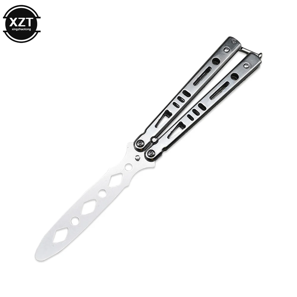 Outillage de camping,couteau papillon pas tranchant CSGO Balisong  d'entraînement, couteau d'entraînement à bascule en - Black-3[B92] -  Cdiscount Sport