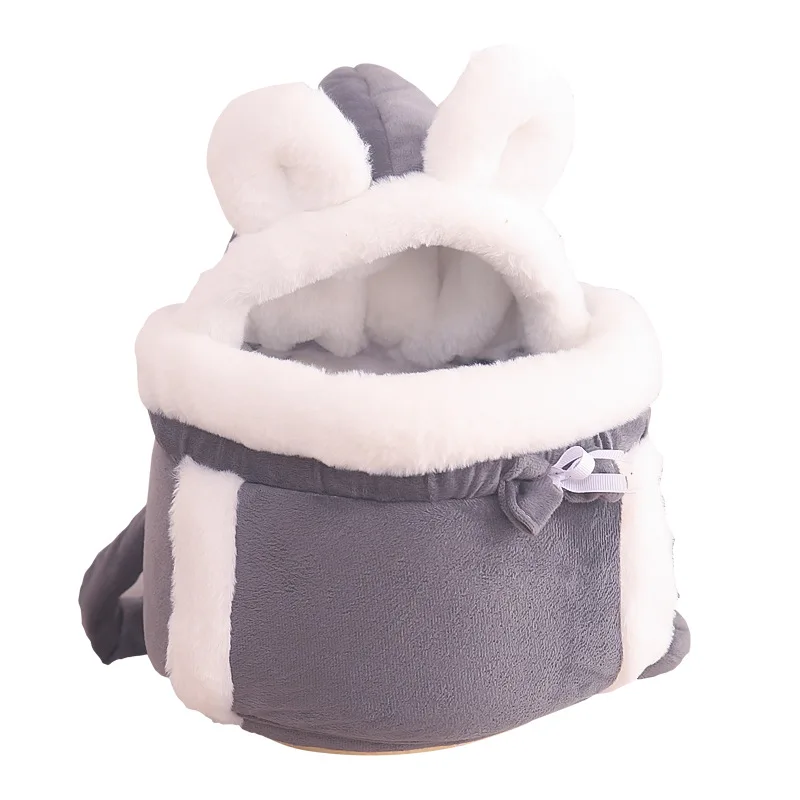 New Warm Winter Adjustable Padded Shoulder Strap Small Dog Cat Hand Free Sling Carry Safety Belt Outdoor Cats Hanging Cage Bags