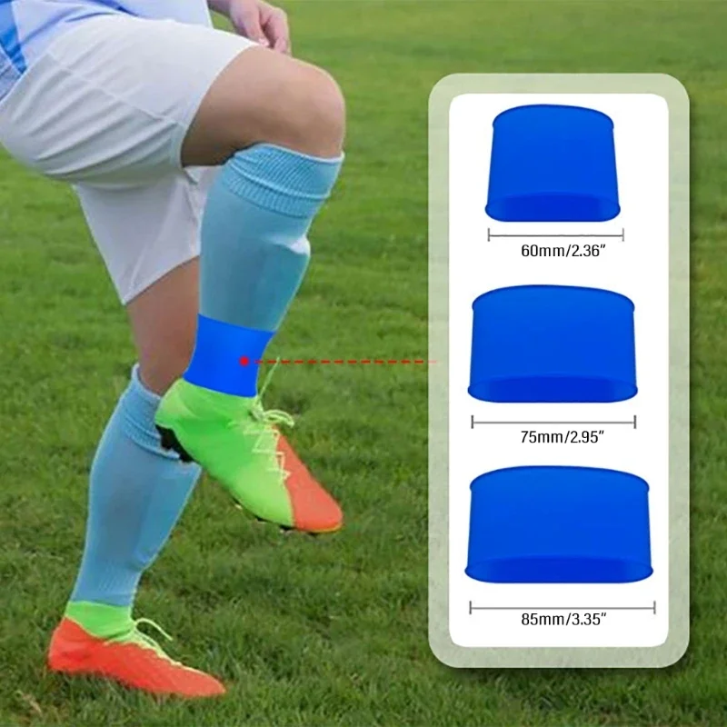 1 Pair Shin Pad Holder Ankle Guard Soccer Shin Guard Straps Pad Banding for Outdoor Sports soccer shin guards shin guard pads