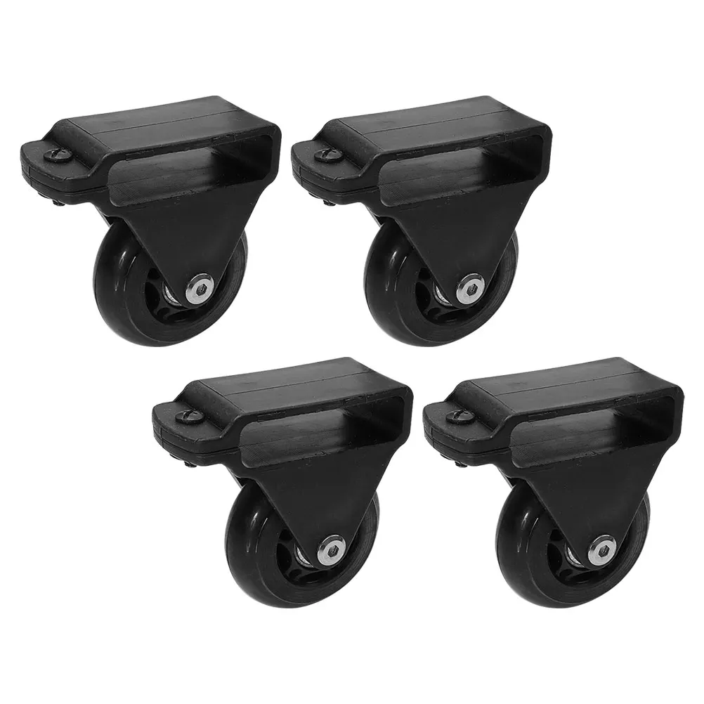 4 Pcs Aluminum Alloy Ladder Wheels Durable Casters Heavy Duty Moving Accessories
