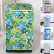 

Printing Save Space Organizer Dust Guard Washing Machine Cover Useful Storage Bag Storage Supplies Durable Dust Cover