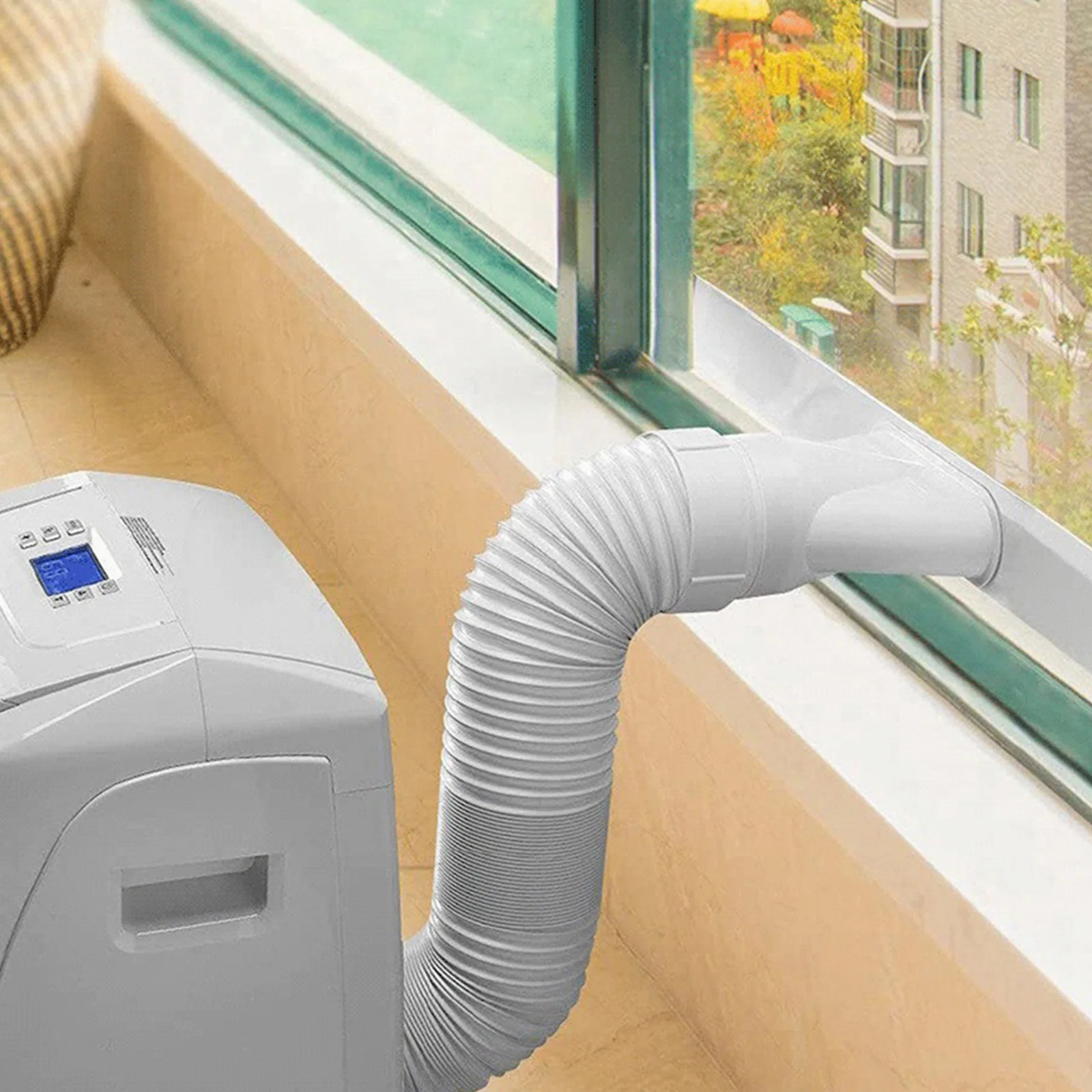 Description Picture 4 of item10-1PC Telescopic Universal Exhaust Hose Portable Mobile Air Conditioning Exhaust Hose Kit Lightweight Accessories for Household