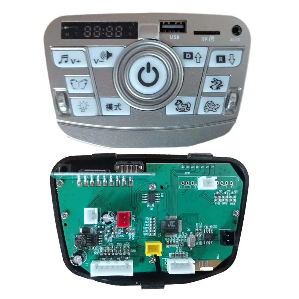 Panneau De Contrôle Central 12V/24V Pour Voiture électrique Enfant - Musique, Histoires, Réglage Vitesse