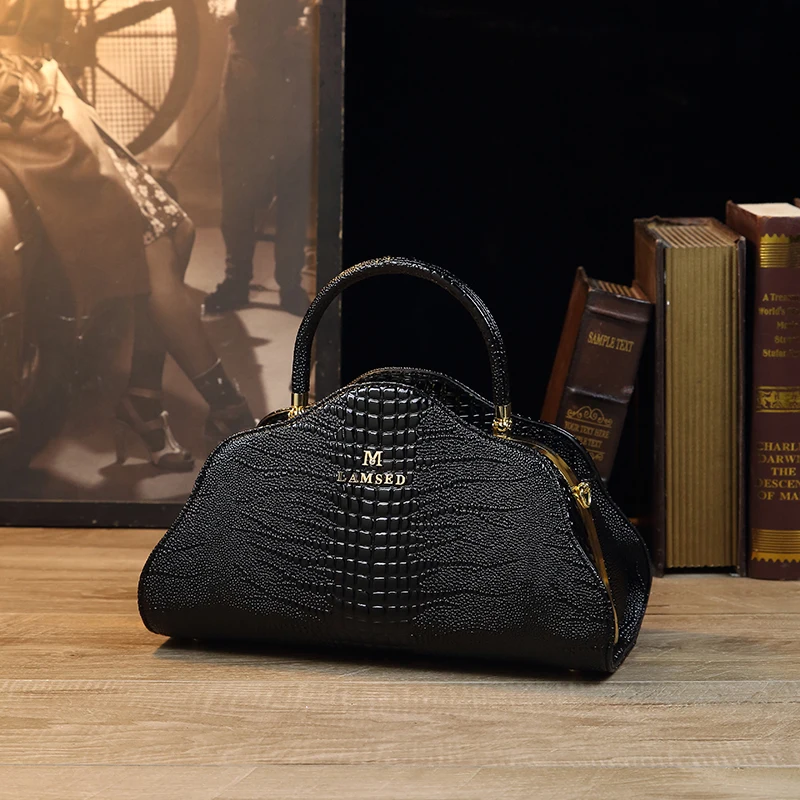 Crocodile Leather Bag Designer Handbag