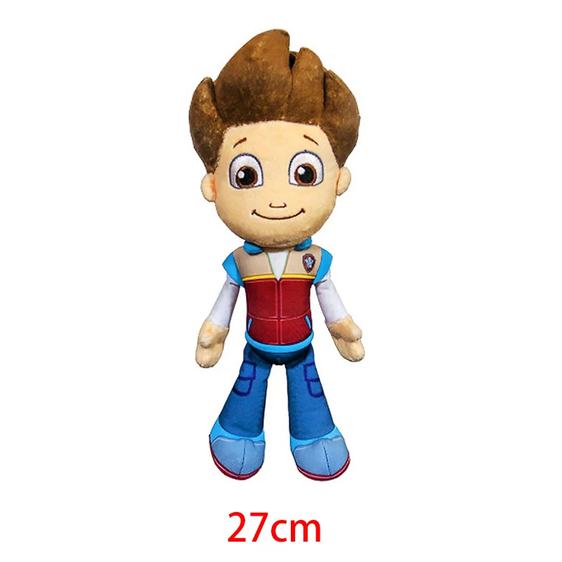 thumbnail image 1 of Paw Patrol Plush Toy Action Figure Ryder Marshal Zuma Everest Cartoon Model Two postures Plush Toy Children's Birthday Party Gif, 1 of 5