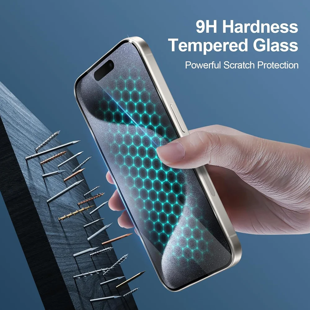 รูปสินค้า ฟิล์มกระจกใสป้องกันรอย HD สำหรับ iPhone 11-17 Pro Max