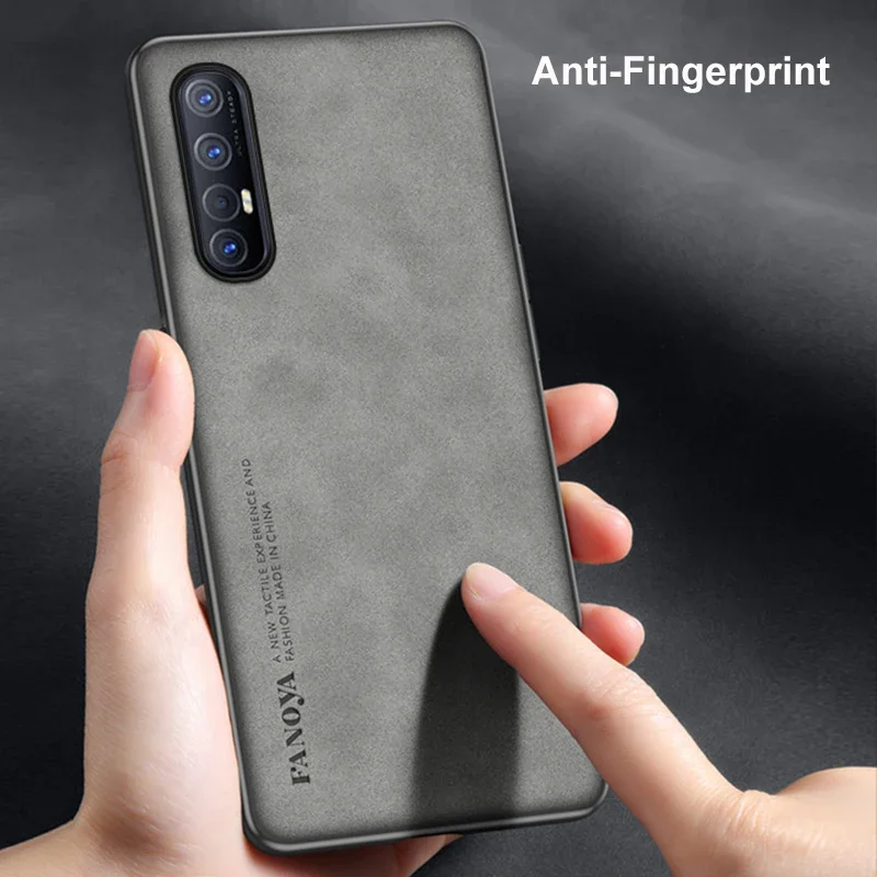 Luxury PU Leather Matte Silicone Phone Case