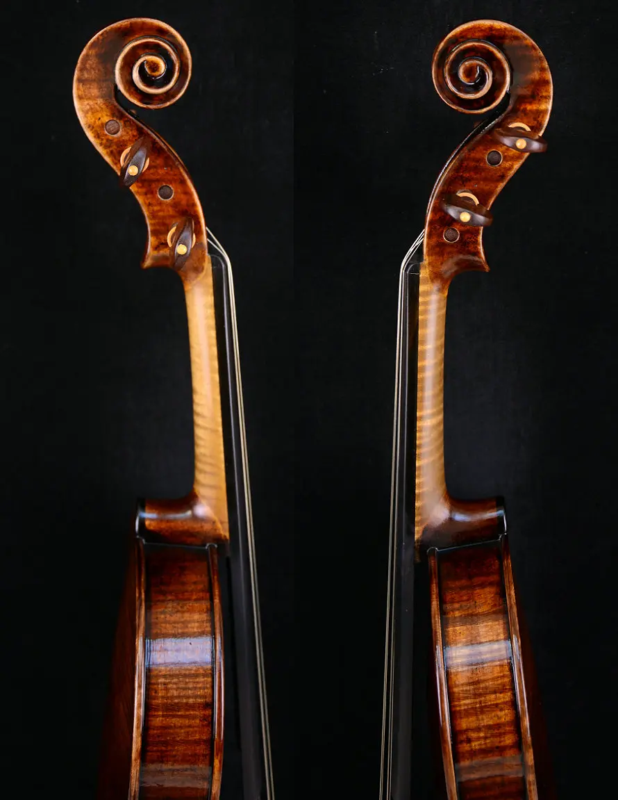 Actual Photo Guarneri Violin Master Wang's Own Work No. W85