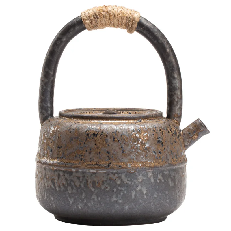 450ml Stoneware Teapot Tea Kettle Ceramic Teapot Teaware Tea Set Tea Utensils Tea Maker Tea Pot Set Tea Making Tools Accessories