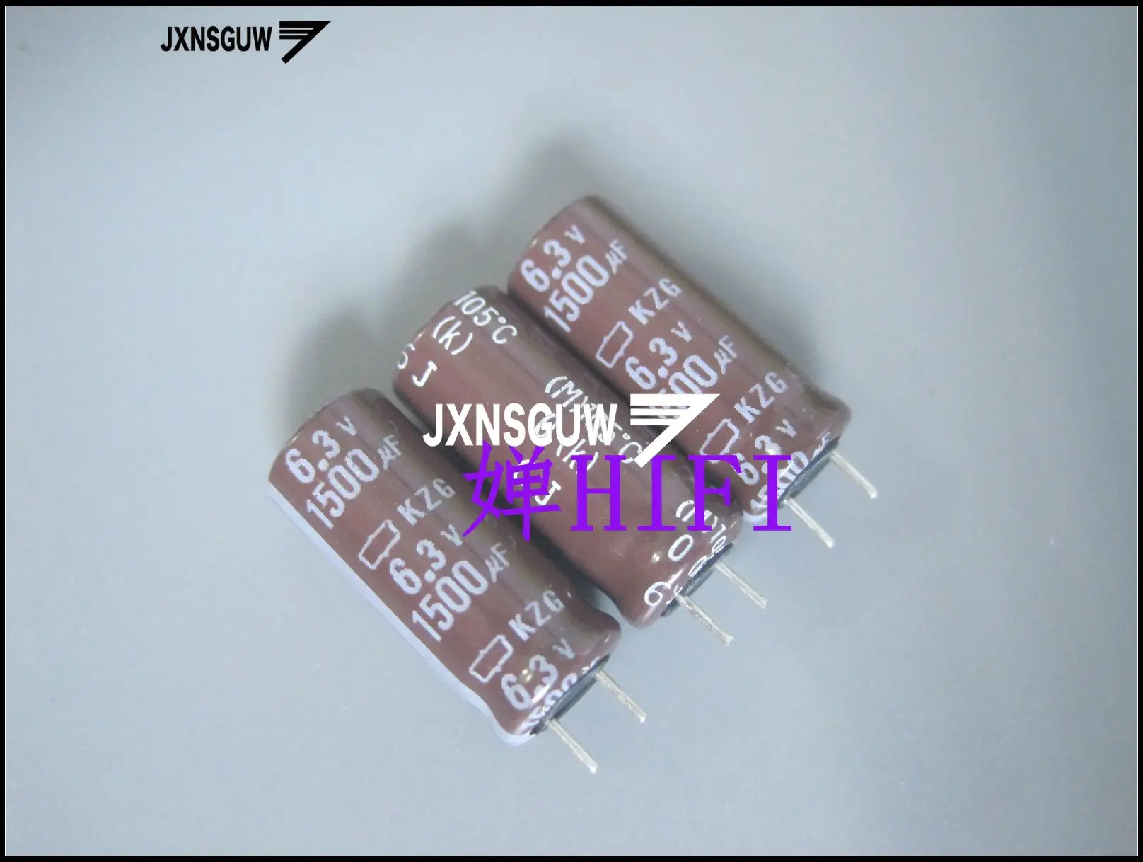 

20PCS NIPPON KZG 6.3V1500UF 8X20MM NCC Aluminum electrolytic capacitor 1500UF/6.3V CHEMI-CON 105 degrees 1500uF 6.3V