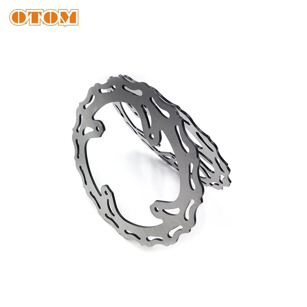 OTOM Motorcycle Brake Disc High-Carbon Chromium Steel Front And Rear 240mm Brake Flange For HONDA CRF250R CRF250X CRF450R/450X