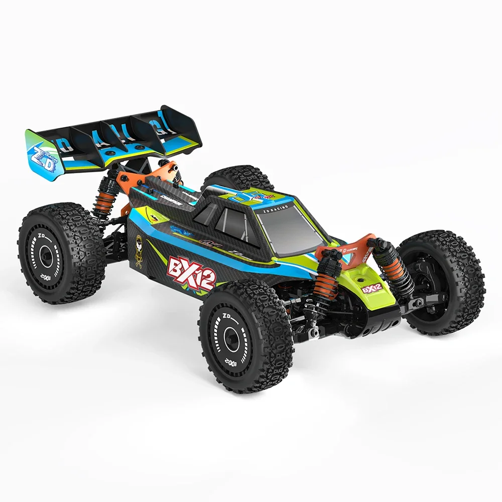 Crawler Buggy RC 4WD Tout Terrain 2.4GHz Orange/Verte