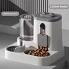 Automatic 2-in-1 Feeder Dog Food Bowl and Water Feeding Device Pet Large Food Dispenser Puppy Pet Kitten Bowl Accessories