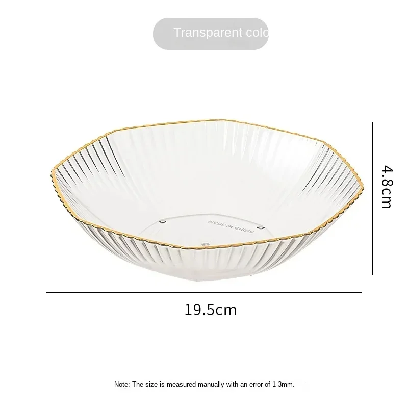 Table Plates for Serving Plates Dinnerware PET Partitioned Dish Snack Candy Cake Stand Bowl Food Fruit Set Tableware fruit plate ceramic dessert plates snack bowl snack dish