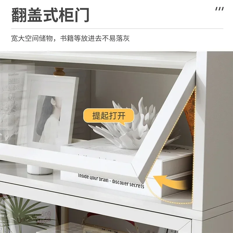 Tall Kitchen Cabinet Console 6 Shelf Sideboards Bookshelf Organizer et Storage Dining Sideboards Szafka Na Buty Furniture