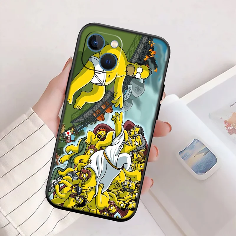 S-Simpsons-Art Custom Phone Case