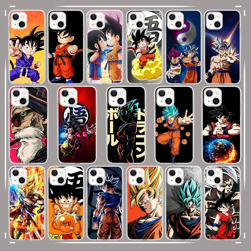 Wk-29 G-Goku Dragons The Balls Custodia Morbida Per Lg Q61 Q60 K50 K62 K42 K40S K9 V40 V50 V60 K92 G8 G8X Thinq5 Velluto