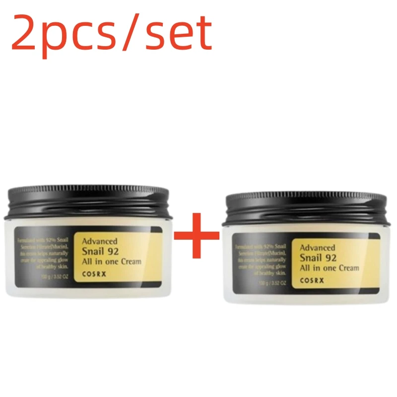 

2pcs COSRX Advanced Snail 92% All In One Repair Cream Hyaluronic Acid Anti-aging & Nourishing Moisturizing Korean Skin Care 100g