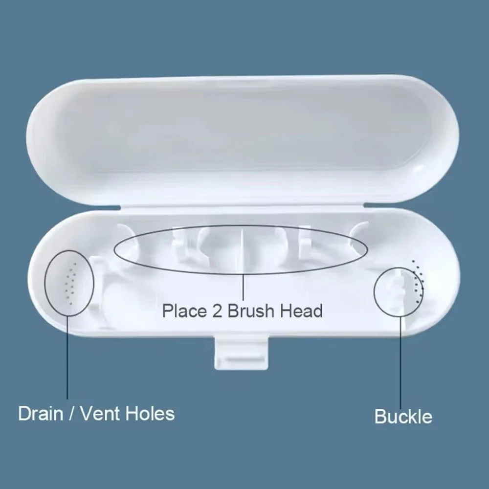 Portable Electric Toothbrush Dustproof Storage Box Electric Tooth Case Organizer Pink Flower Initial Name 26 Letters Pattern