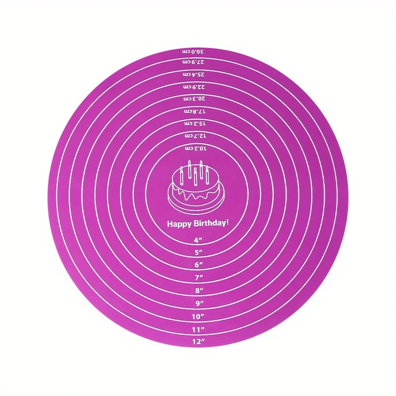 Silicone Non-stick High-Temperature Resistant Cake Decorating Mat