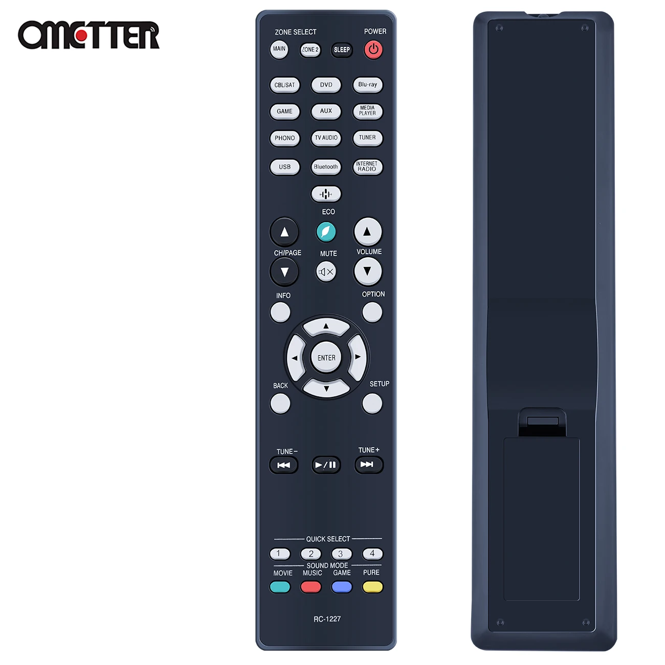 RC-1227 RC-1226 Remote Control for Denon Network Audio/Video A/V