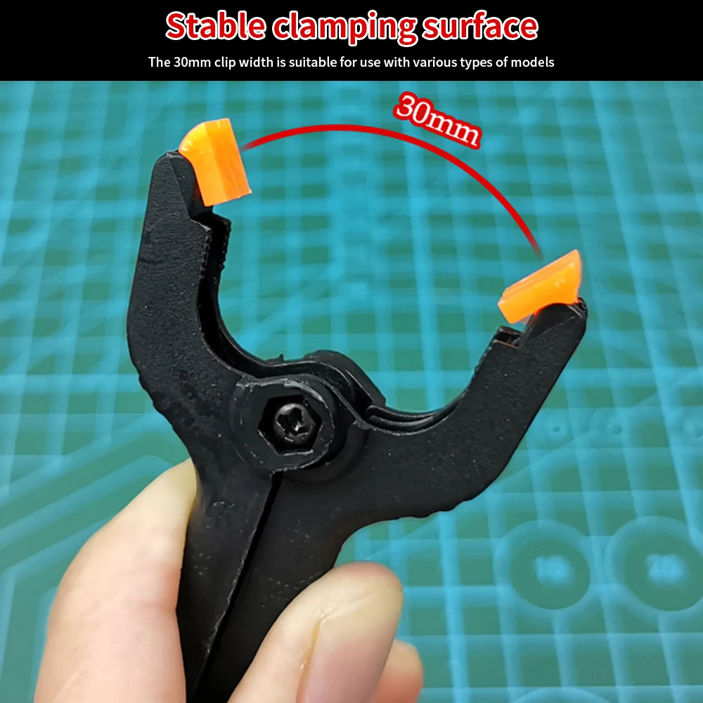1/6/20Pcs/Pack Seamless Auxiliary Clamp Tool For For 0-25mm Wide Model Hobby Craft Model Building Tools Kit