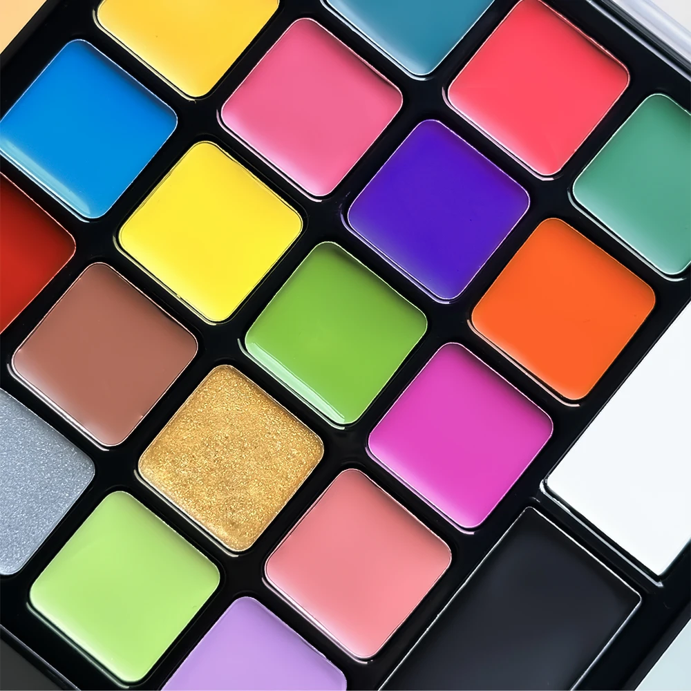 waterproof 22 Colors Face Body Painting halloween party Paint makeup for Halloween Party Paint Fancy Dress Kid Cosplay Makeup 3