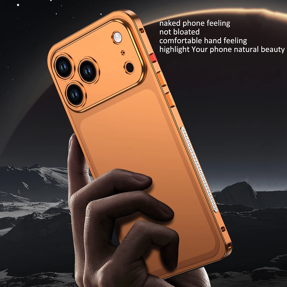 Premium Aluminium Alloy Metal Frame Bumper with Camera Protector Cap Cover