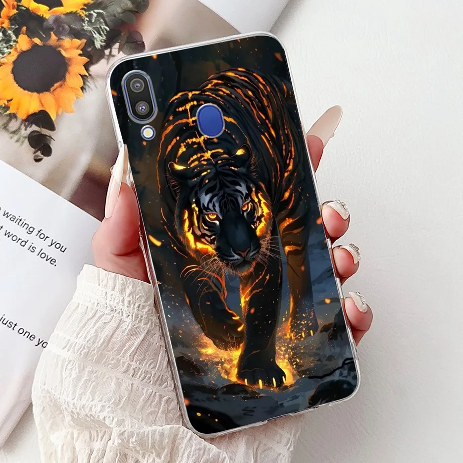 New Fashion Painted Clear Silicone Soft Slim Phone Case
