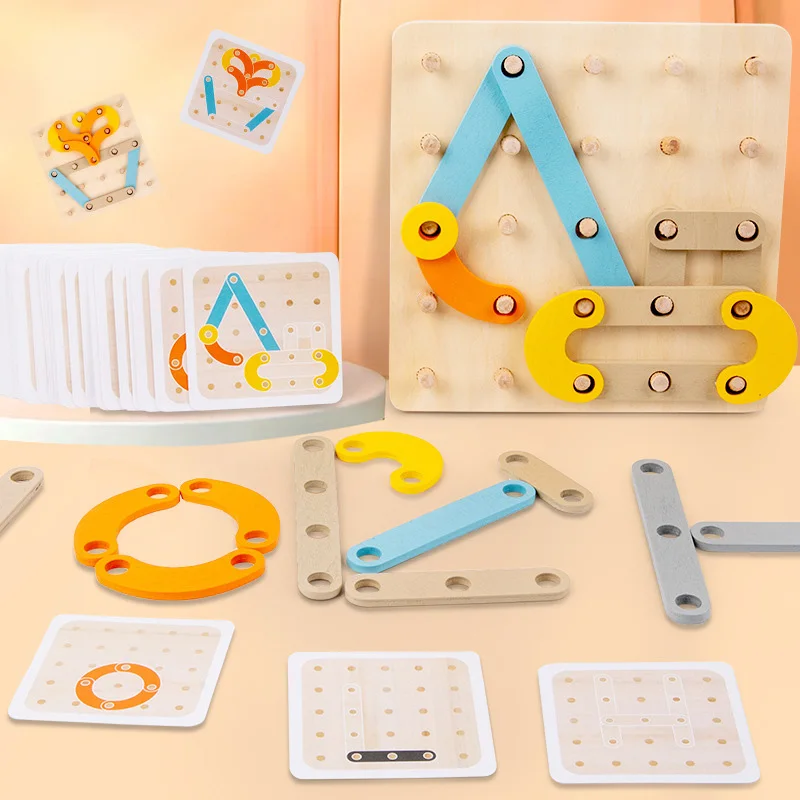 

1 Set Kids Pegboard Toy Letter Number Alphabet Pegboard Wooden Puzzle Toy Color Sorter Game Gift for Kids Toddler Learning