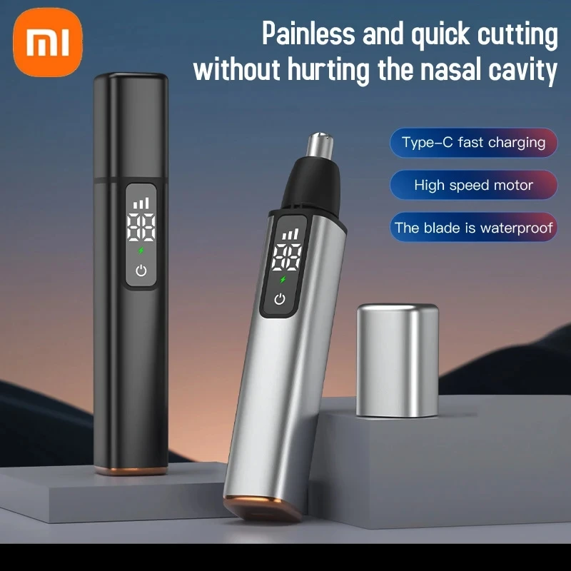 Xiaomi New Smart Electric Naso Hair Trimmer 3 Gear Motore Ad Alta Velocità Rasoio Portatile Naso Tagliacapelli Trimmer Per Uomini E Donne