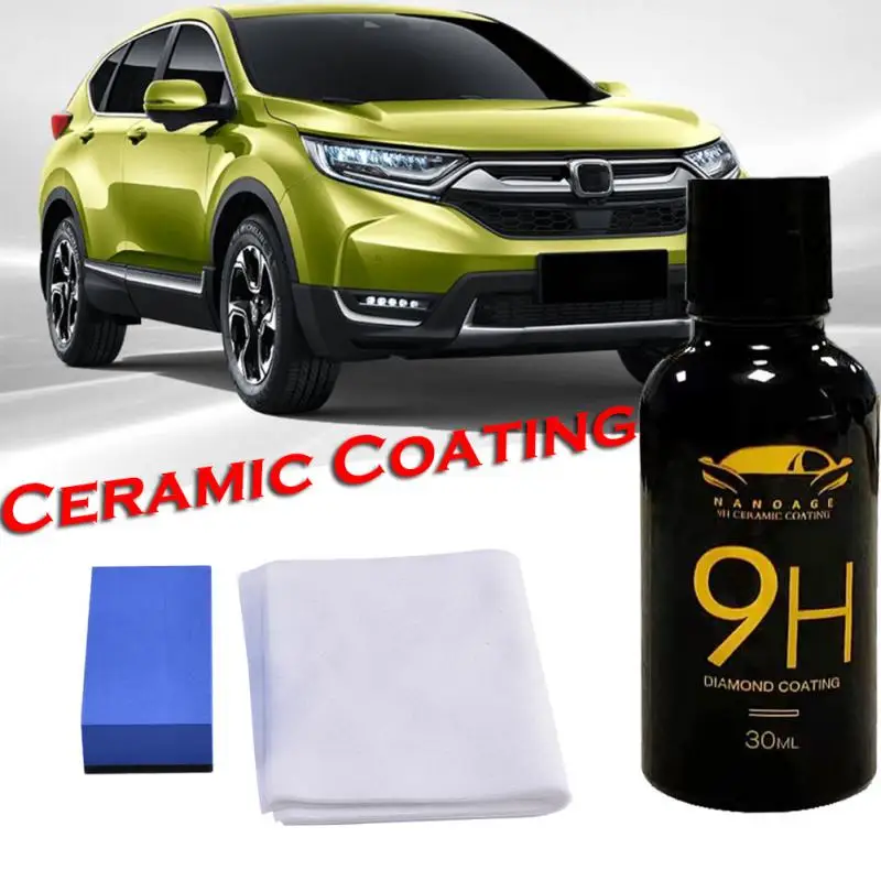 NANO AGE Ceramic Coating Premium Car Care Kit 9H High Gloss Coating  Protection 30ML Car Refurbishing Tool Car Repair Tool - AliExpress