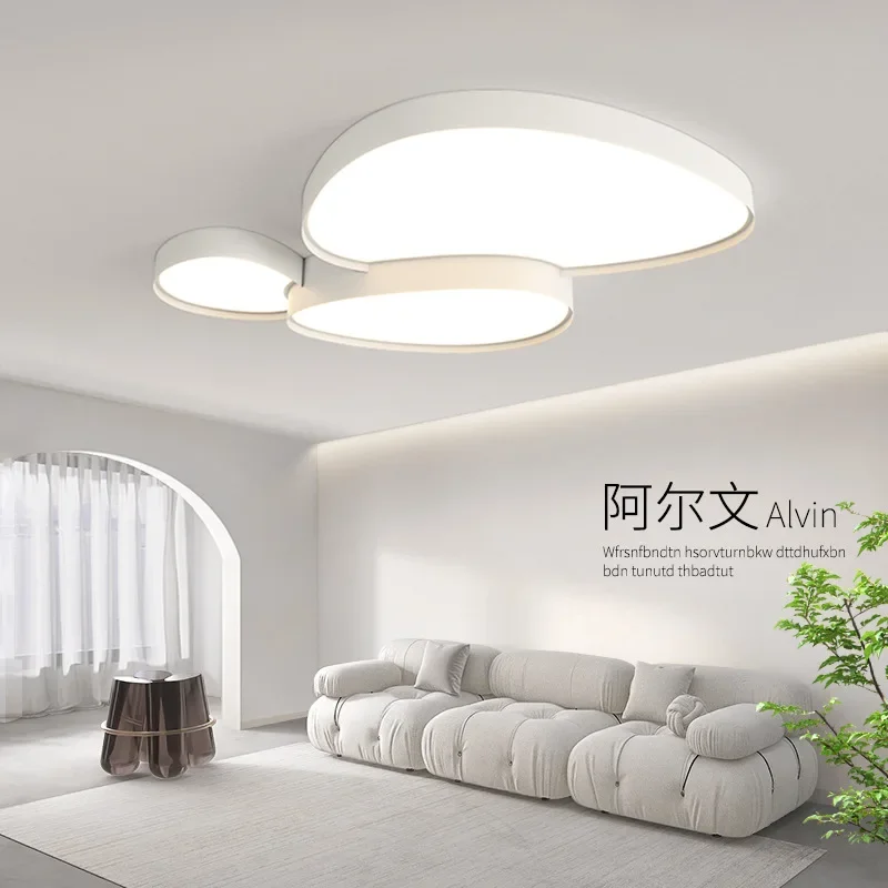 

Потолочная лампа для гостиной, современные светодиодные потолочные люстры для столовой, спальни, скандинавский простой домашний декор, светодиодные потолочные светильники