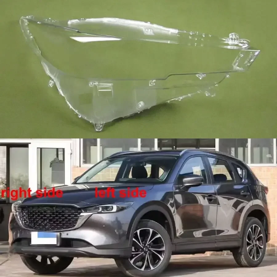 

For Mazda CX-5 CX5 2022 2023 Car Accessories Headlight Cover Shade Headlamp Shell Transparent Lampshade Case Lens Plexiglass