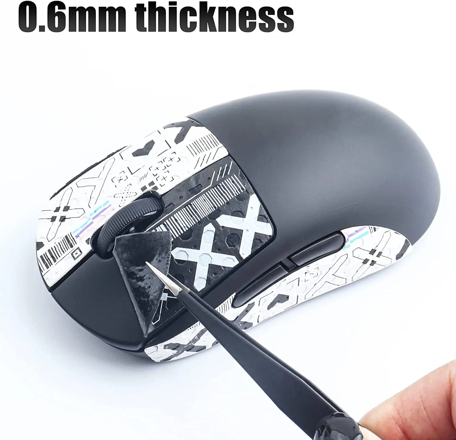 Mouse Anti Slip Grip Tape Palm Sweat Absorption Mouse Skins For Logitech G PRO X Superlight Wireless GPX Gaming Mouse mouse anti slip sticker