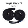 Portable Pair of 300cm Adjustable Outdoor Camping Hammock Hamac Hamaca Hamak Straps Belts Hanging Tree Rope 6