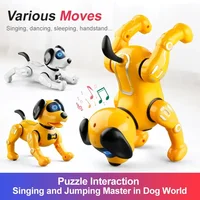 JJRC R19 Remote Control Robot Dog Toy Electronic Pets Programmable Robot Feeding interaction RC Robotic Stunt Puppy Children Toy 2