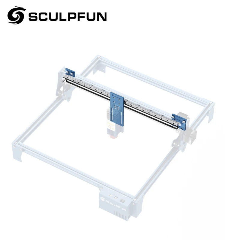 SCULPFUN S6/S6PRO/S9 X-axis Linear Guide Upgrade Kit Direct Installation Without Drilling cnc upgrade kit
