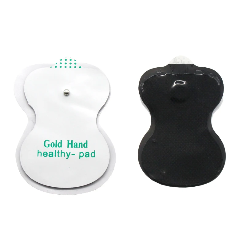 Cervical Vertebra Machine Electronic Physiotherapy Massage Low Frequency Electrode Pads Digital TENS 4*6.5cm 10Pcs