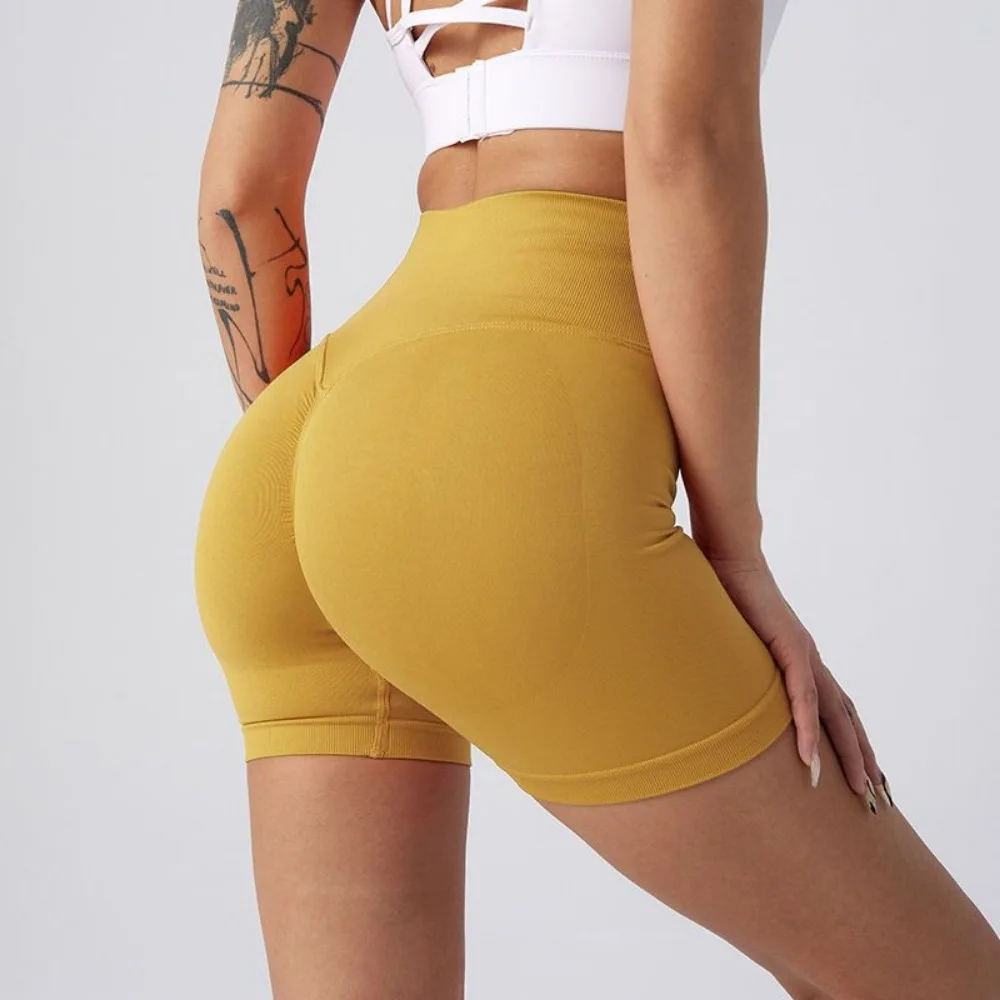 TUNIControl-Pantalon de motard taille haute pour femme, entrejambe ouvert invisible, short de vélo, leggings en spandex de yoga, entraînement en plein air, sexe