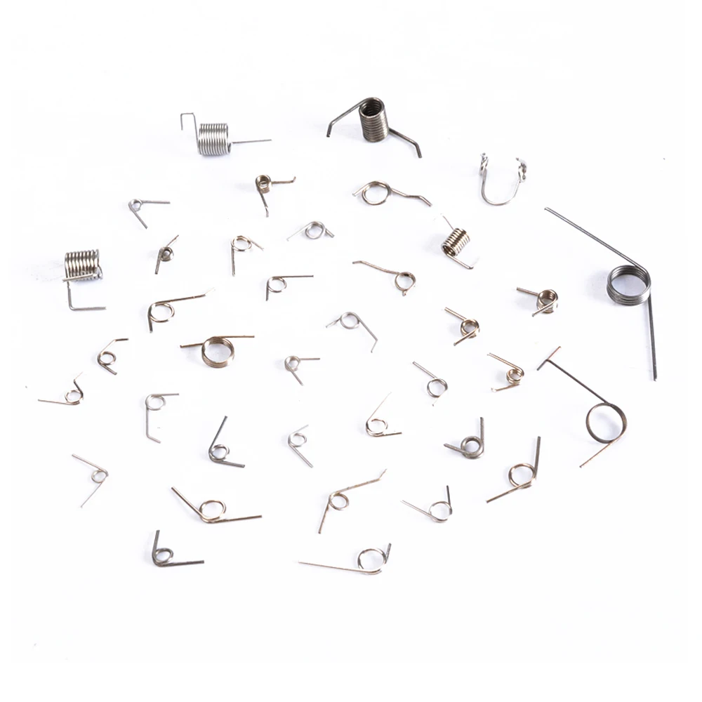 쥬얼리 작은 비틀림 용수철 와이어 직경 0.3 0.35, 0.4mm 스테인레스 스틸 용수철, 20 개