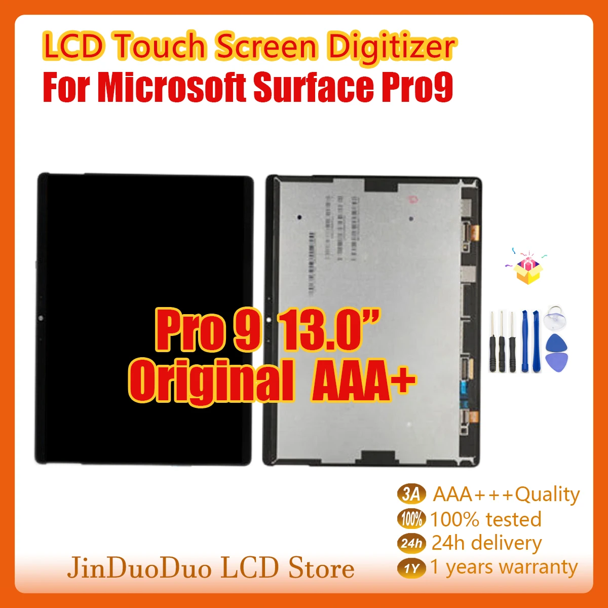 13.0 "Originale Per Microsoft Surface Pro 9 Display Lcd Touch Screen Digitizer Per Microsoft Surface Pro9 Sostituzione Display Lcd