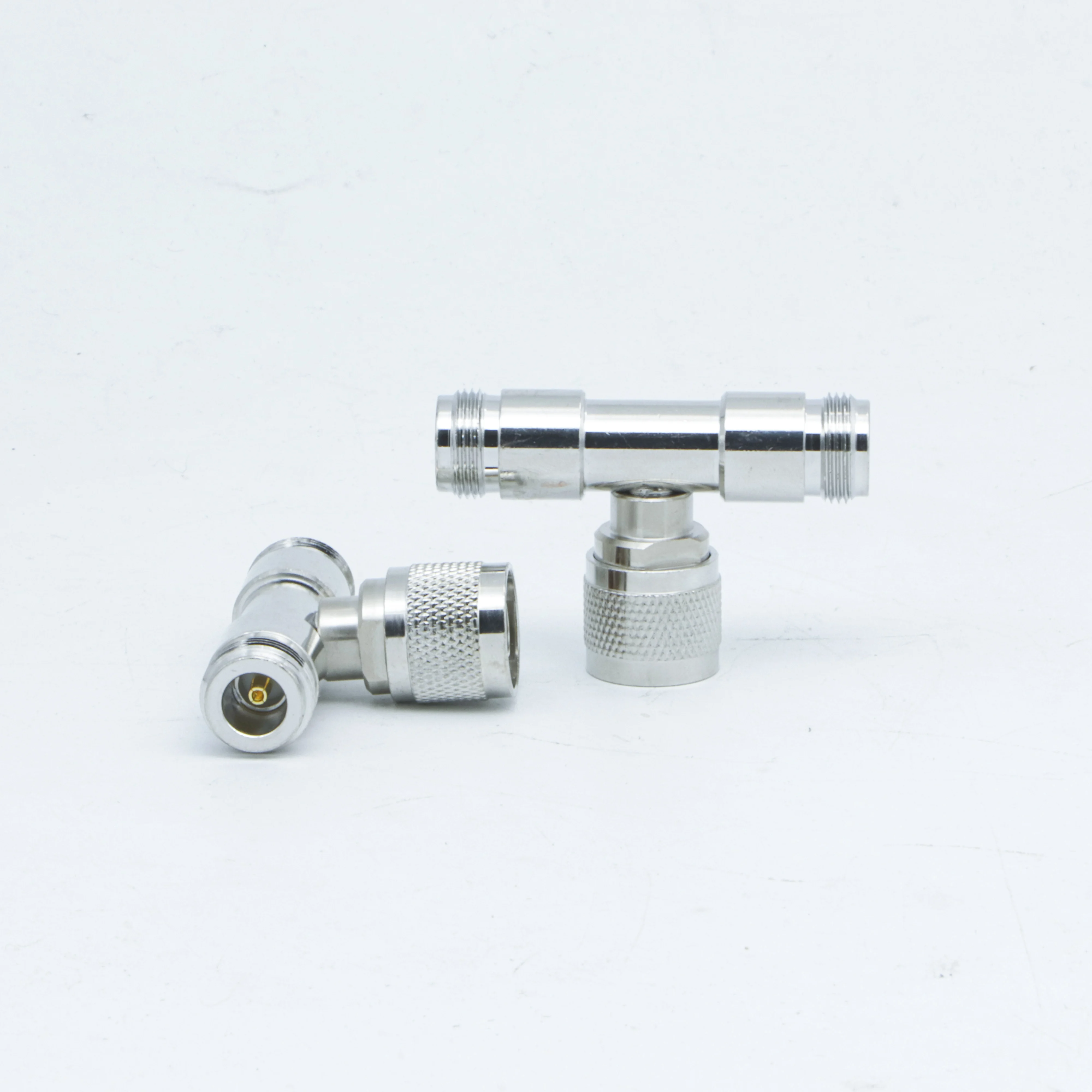 

NJ-NK-NK RF Coaxial Adapter N Male to N Female to N Female Connector For Mobile Phone Cellular Signal Booster Amplifier Repeater