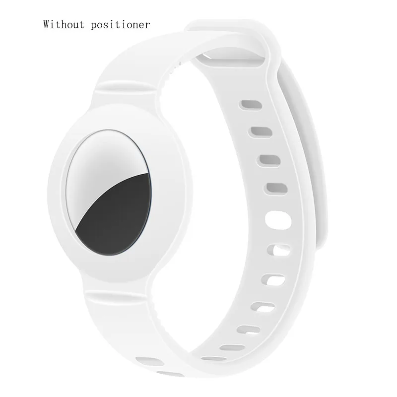 Applicable Apple AirTag silicone watch band children's bracelet wristband elderly pet anti-loss locator protective cover