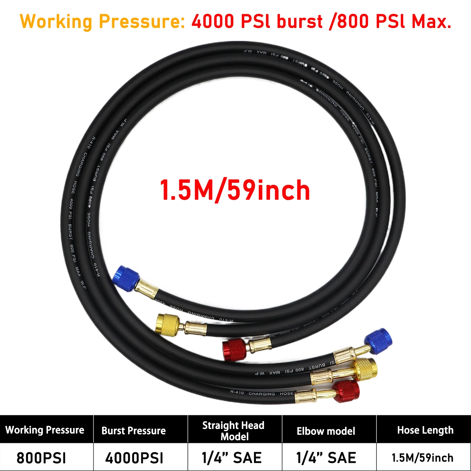 SURIEEN R410A/R134A Refrigerant Hose O-Ring Kit - 20 Pcs, Rubber Gasket Set For AC Service