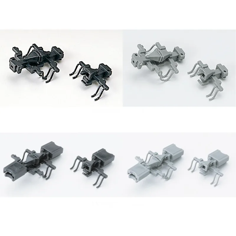 KATOModelTrainNScaleCouplerFittingsFourModelsTwoColorsBlack